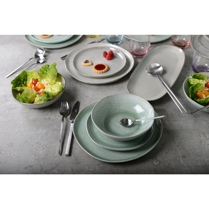Aulica Mat Zilveren Saladebestek |woon-meubel.nl