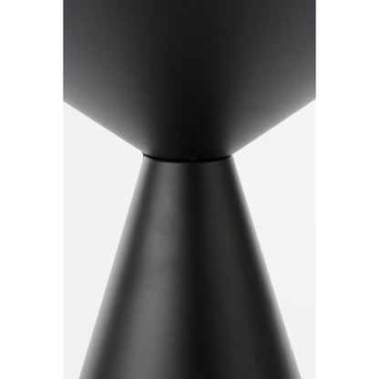 Royale Bijzettafel - H55 x Ø40 cm - Metaal - Zwart|woon-meubel.nl