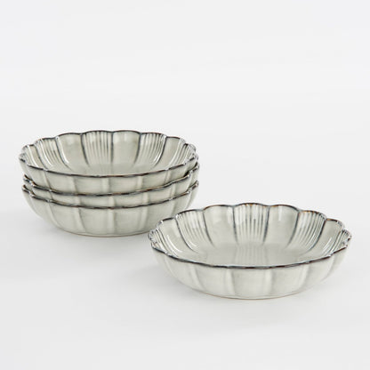 Bol Corfu - H5 x Ø19 cm - Céramique - Gris