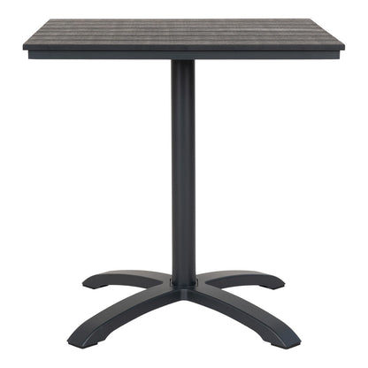 Chicago Bistrotafel - Grijs/Zwart |woon-meubel.nl|