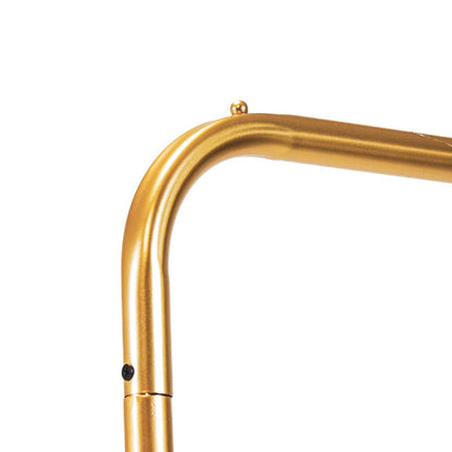Lakenrek - Metaal - Goud - 80x40x150cm stijlvolle Kledingrek | woon-meubel.nl
