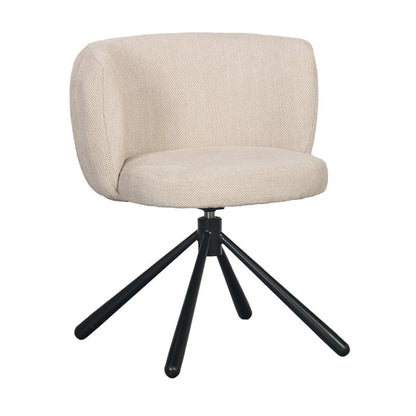 Shell Swivel Chair Beige
