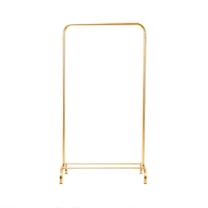 Lakenrek - Metaal - Goud - 80x40x150cm stijlvolle Kledingrek | woon-meubel.nl
