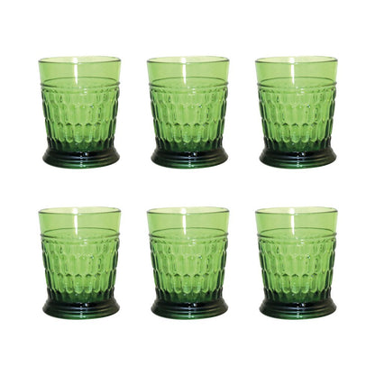 Aulica Acrylgroene Waterglazen – Set van 6 Stijlvolle Glazen