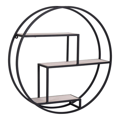 Rotterdamse Wandplank Rond – Industrieel Design | woon-meubel.nl