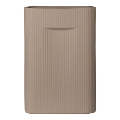 Keramische Vaas Bruin – 24x8,5x35,5 cm | woon-meubel.nl