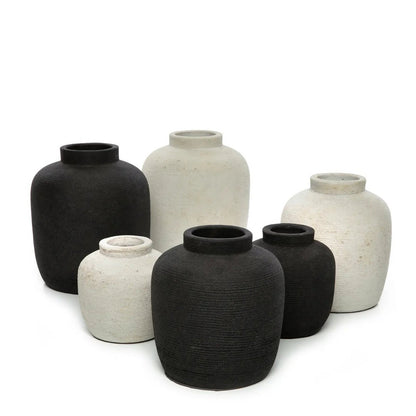 De Peaky Vaas - terracotta - L | woon-meubel.nl