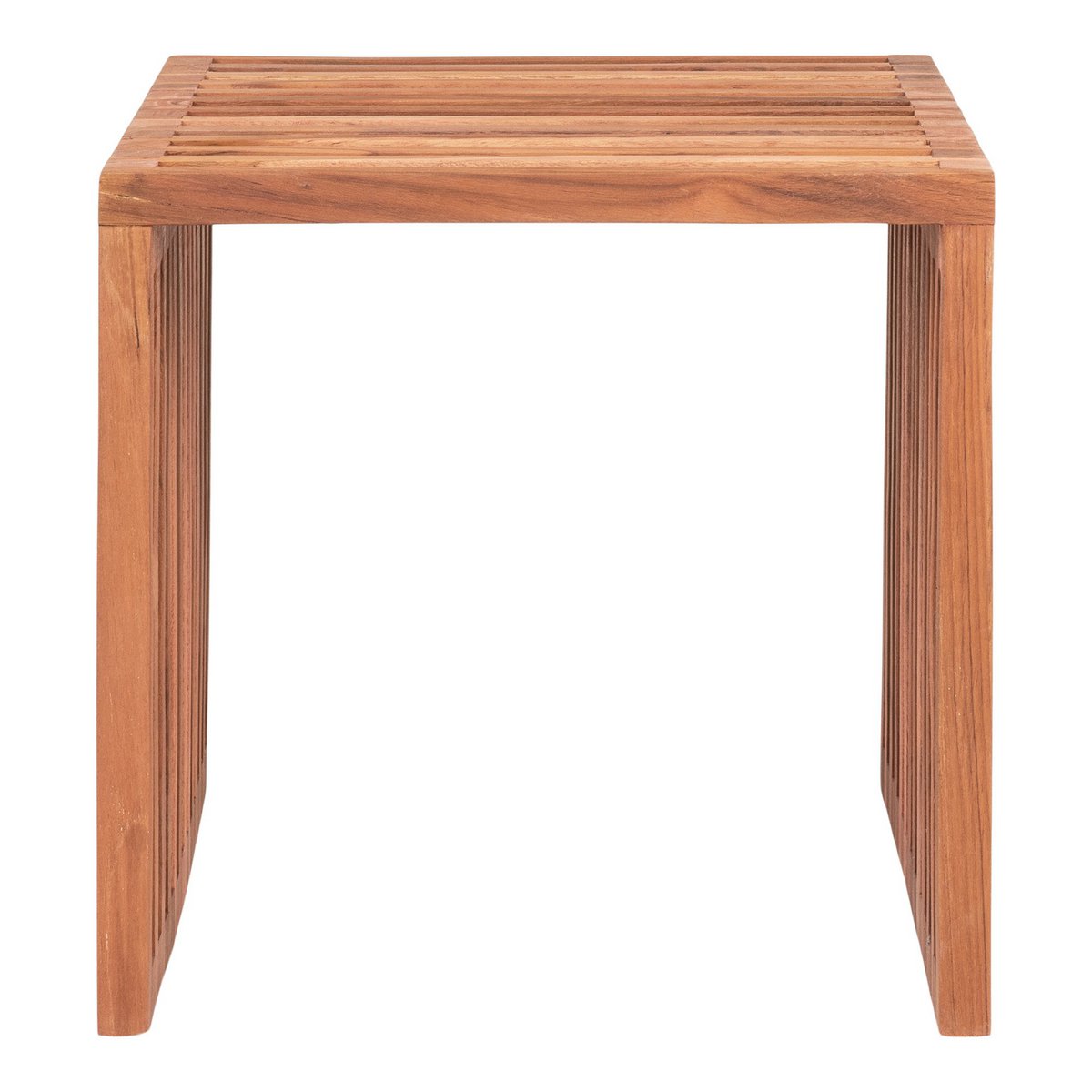 Pego Bijzettafel - Bijzettafel in teakhout, natuur |woon-meubel.nl