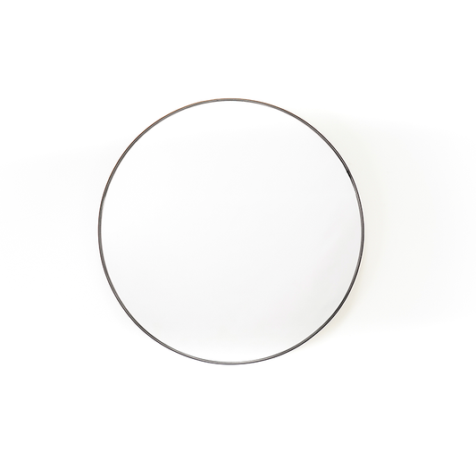 Housevitamin Ronde Spiegel Zwart – Metaal – 80 cm |woon-meubel.nl