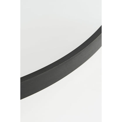 Rossi Wandspiegel - H3 x Ø60 cm - Metaal - Zwart |woon-meubel.nl