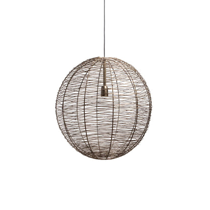Hanglamp NATHAN antiek brons Ø55x55cm |woon-meubel.nl 