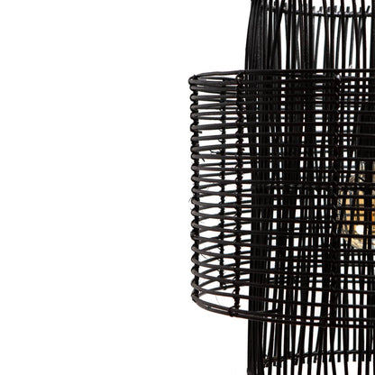 Hanglamp BRANDON mat zwart Ø40x45cm |woon-meubel.nl