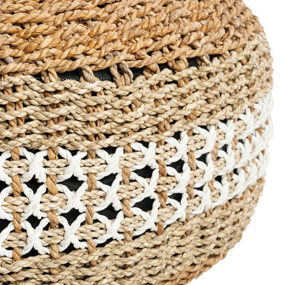 De Macramé Poef - Handgemaakt |woon-meubel.nl