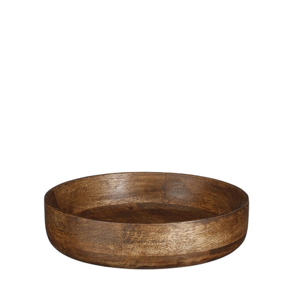 Tomar Bowl - H4.5 x Ø20 cm - 100% FSC Mango Wood - Dark Brown