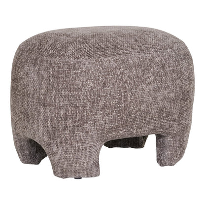 Nazare Pouf - Beige, polyester/schuim/multiplex | woon-meubel.nl