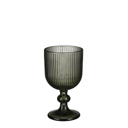 Merlot Wijnglas Grijs 250 ml - Glas  - Set van 6 |woon-meubel.nl