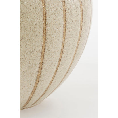 Holm Vaas - H52 x Ø34 cm - Keramiek - Crème|woon-meubel.nl