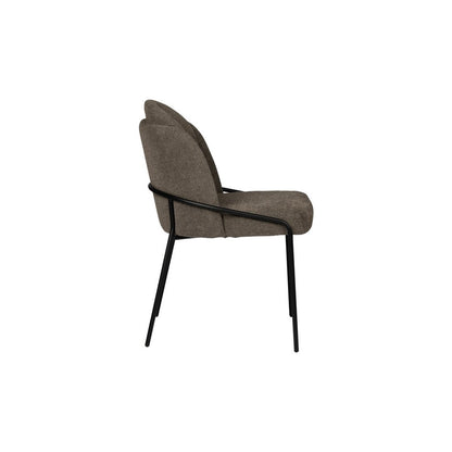 Fjord stoel Taupe -  Scandinavisch Design  (Set van 2) |woon-meubel.nl