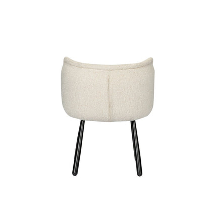 Panda Armchair White Pearl