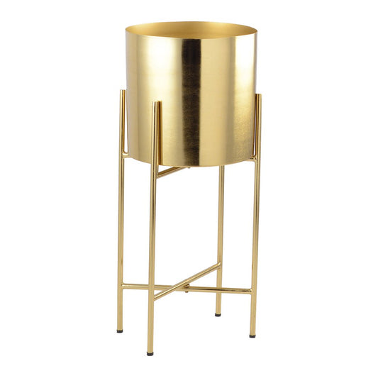 Aulica Gouden plantenpot op Voeten |woon-meubel.nl
