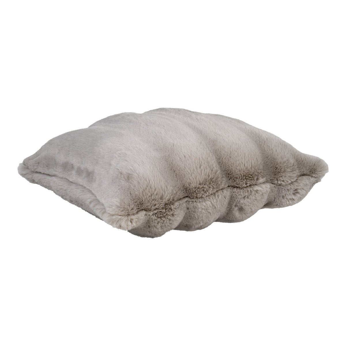 Galena Cushion - Cushion, faux fur, beige, 45x45 cm