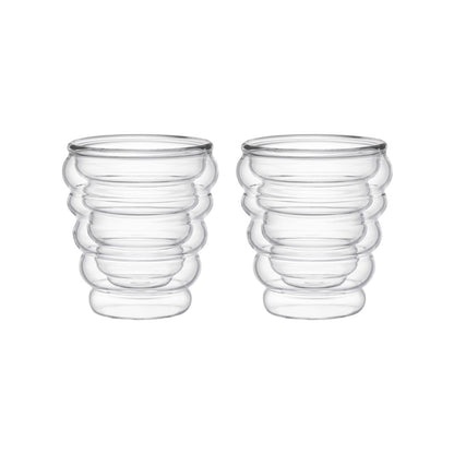 Aulica Dubbelwandige Koffiekopjes 250ml – Set van 2 | woon-meubel.nl