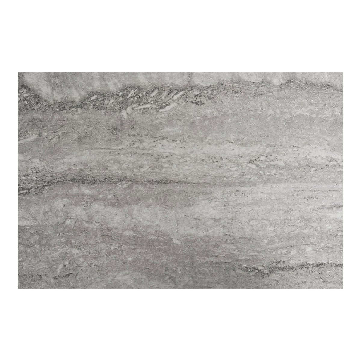 Console Vita - aspect travertin, noire, 110x26x80cm