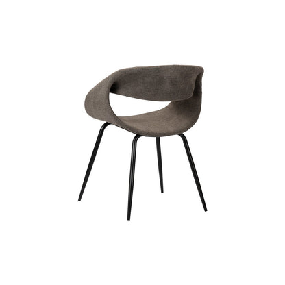 Whale Stoel Taupe - eetkamerstoel  - Set van 2 |woon-meubel.nl