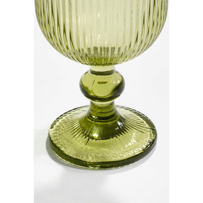 Merlot Wijnglas Lichtgroen 250 ml - Glas - Set van 6| woon-meubel.nl