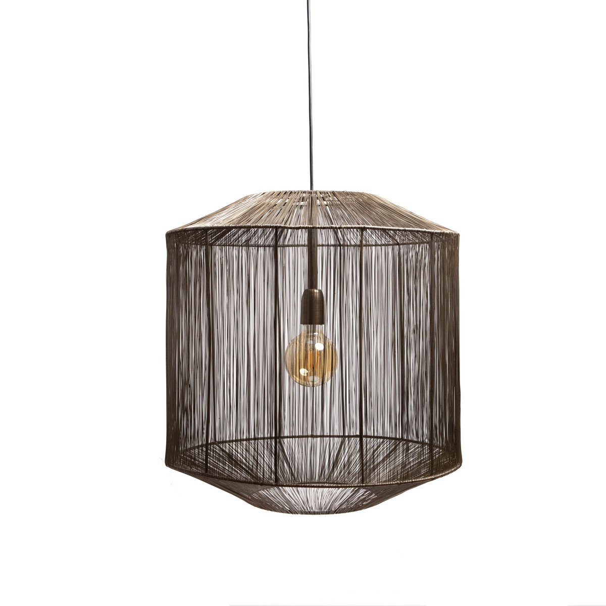 Hanglamp SENNA antiek brons Ø40x43cm