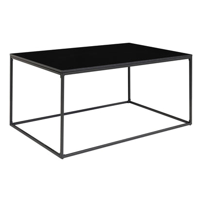 Vita salontafel Zwarte frame | woon-meubel.nl