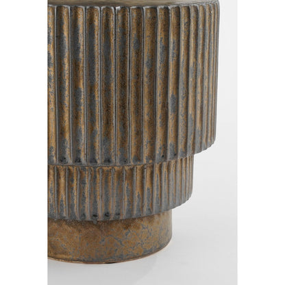 Vase Dado - Céramique - Bronze