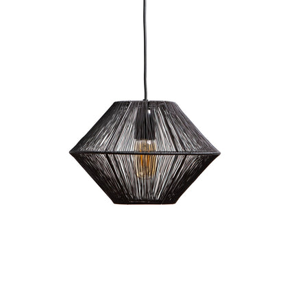 Pendant lamp CHARLY matt black Ø30x20cm