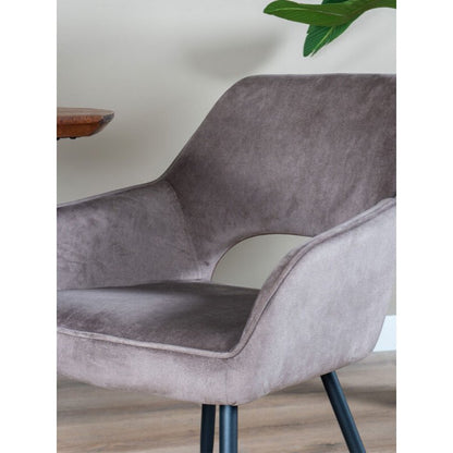 Eetkamerstoel Gina – Ramses – Taupe |woon-meubel.nl