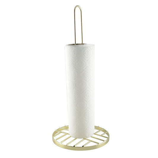 Gouden Keukenrolhouder – Aulica Porte Piper All Gold | www.woon-meubel.nl