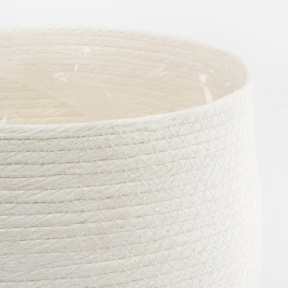 Jorck Plant Basket - Set of 3 - H24 x Ø26 cm - Off White