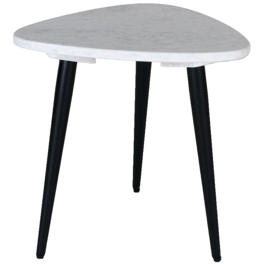 Salontafel Milou - Marmer - 40 cm |woon-meubel.nl
