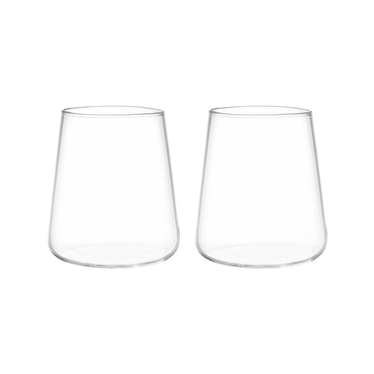 Aulica Waterglazen Set van 2 – 400ml Luxe Drinkglazen