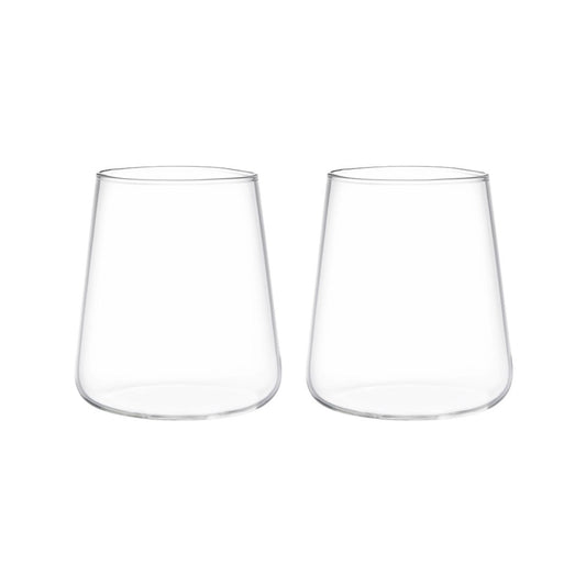 Aulica Waterglazen Set van 2 – 400ml Luxe Drinkglazen