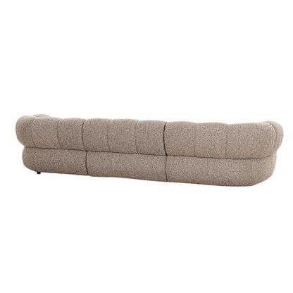 Bank New York 4-zits Zand Boucle | woon-meubel.nl