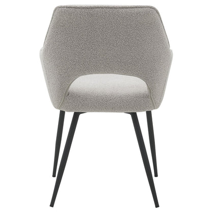 Eetkamerstoel Gina – Bouclé – Naturel |woon-meubel.nl