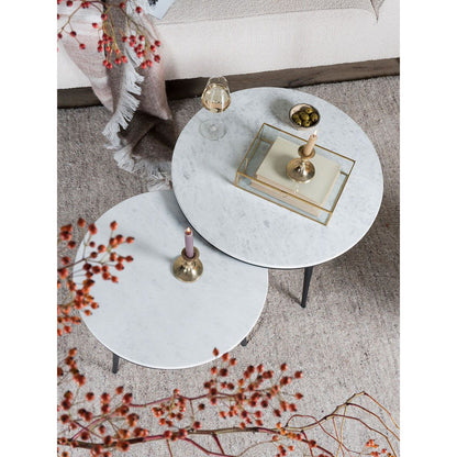 Table basse Melle - Marbre - 65 cm