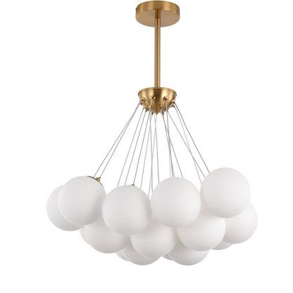 Lampe à suspension Emily Blanche 65cm