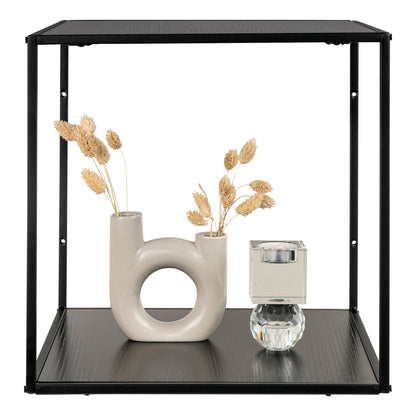 Vita Wall Shelf - black, steel