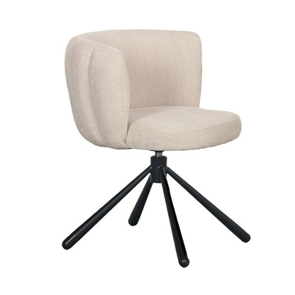 Shell Swivel Chair Beige