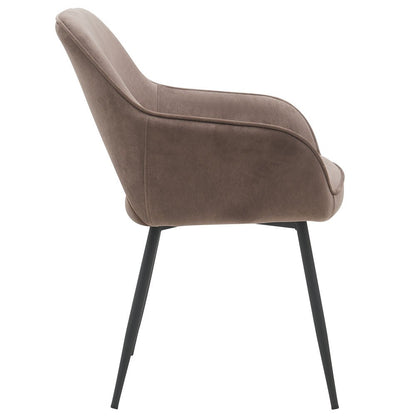Eetkamerstoel Gina – Ramses – Taupe |woon-meubel.nl