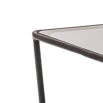Side table / Bedside table - Black - 50x35x60cm