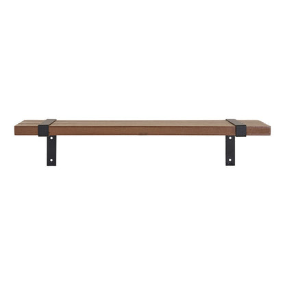 Luxor wandplank - Natuurlijk/zwart |woon-meubel.nl 