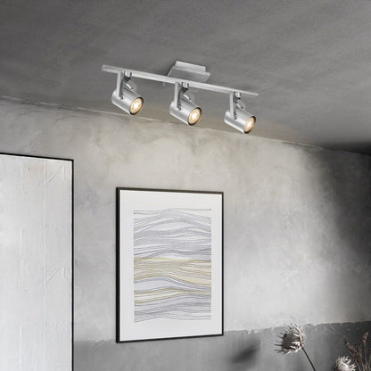 Surface-mounted spotlight Concrete 3 - incl. dimmable LED lamp - concrete