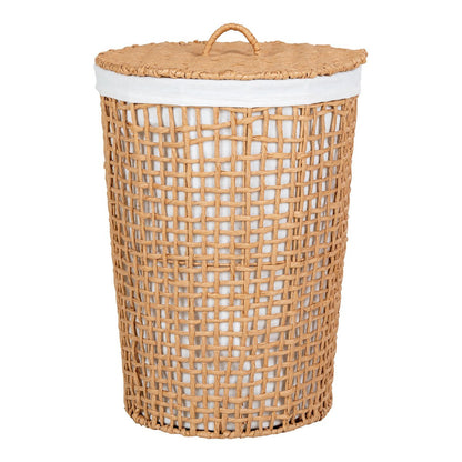 Pomal Laundry Basket - Laundry Basket, light brown/white